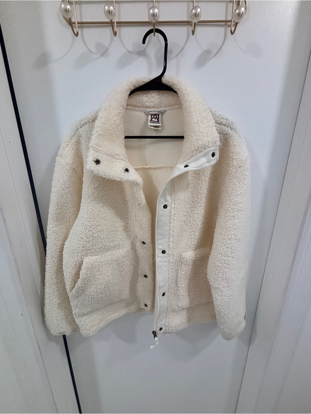 Avalanche Cream Sherpa-Lined Jacket